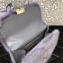 Valentino Rockstud Fur Bag 21cm gray 